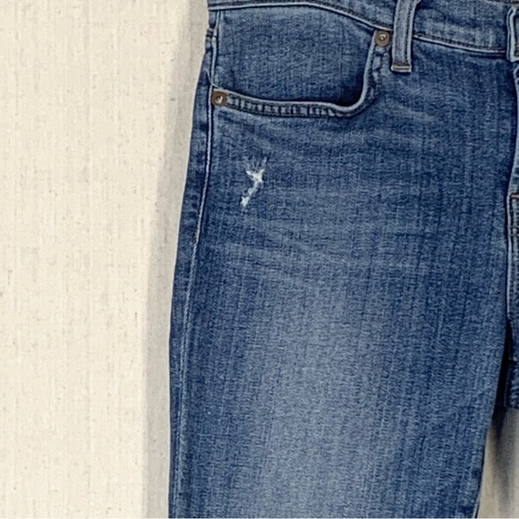 J Brand Distressed Mid-Rise Super Skinny Jeans in 'Revenge' Wash - Size 28 - Picture 5 of 16